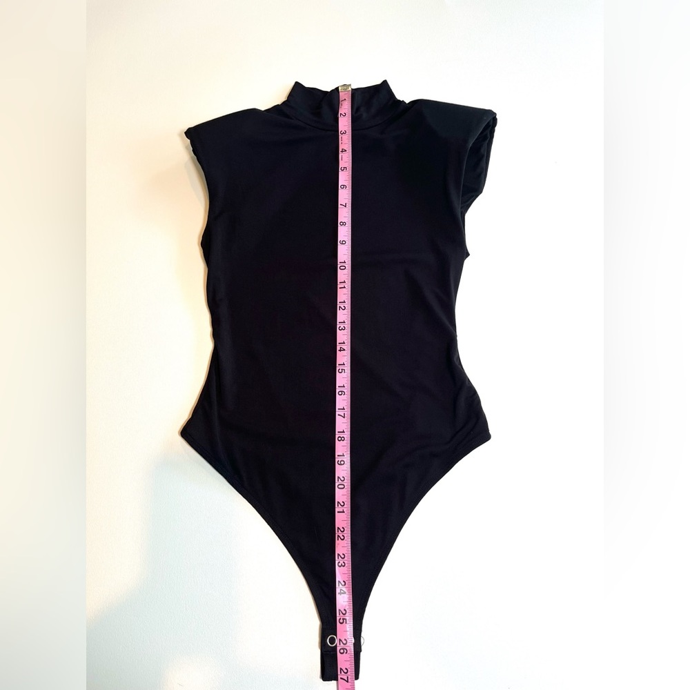 GOOD American Mock Neck Power Bodysuit - Picture 4 of 8